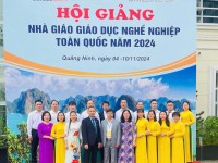 Giáo viên của trường Trung cấp nghề Cao Bằng tham gia hội giảng nhà giáo giáo dục nghề nghiệp toàn quốc 2024
